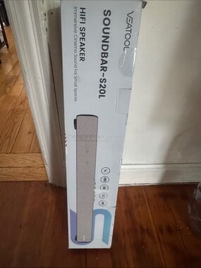 VEATOOL Soundbar S20L - Silver/Gray